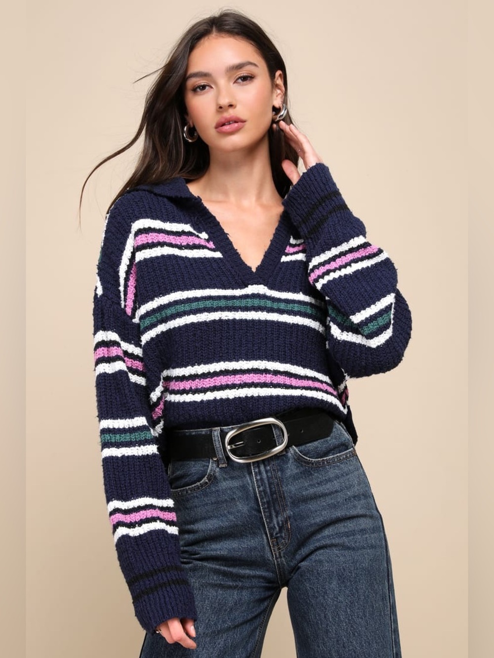 FREE PEOPLE Kennedy Knit Pullover
